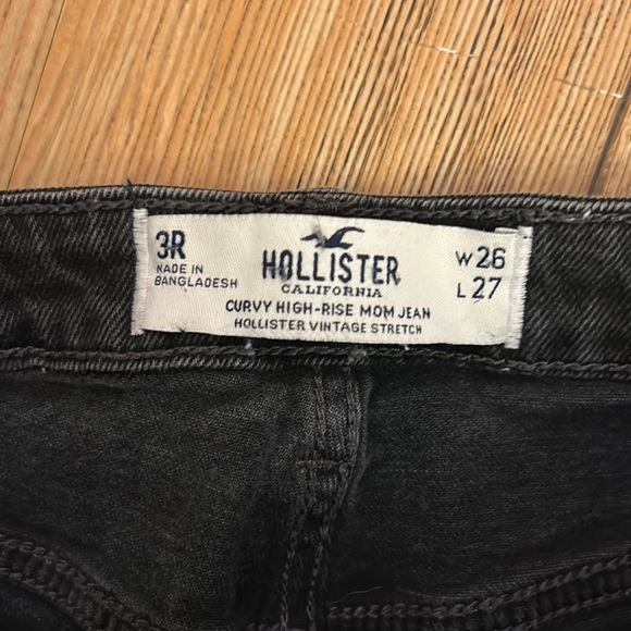 Hollister Women’s Jeans Black Size 26 - Picture 2 of 5